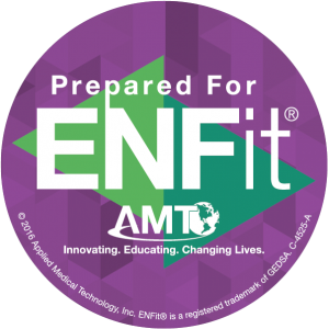 AMT-ENFit Sticker