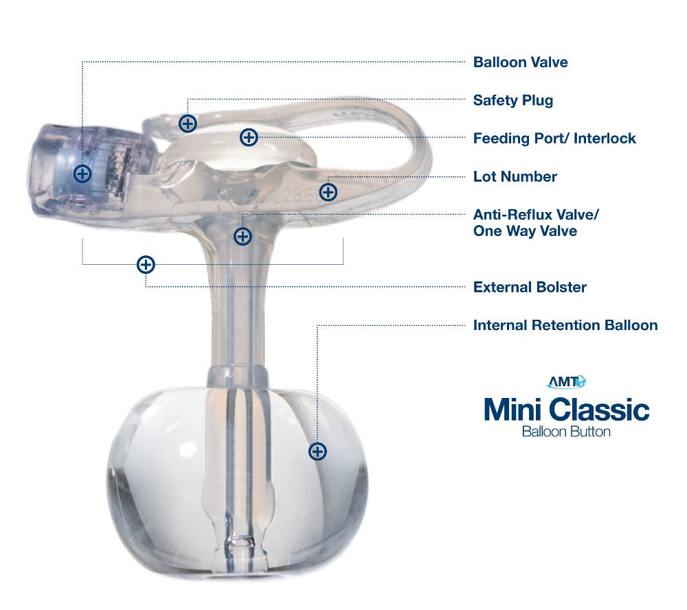 The MINI Classic G-Tube by Applied Medical Technology
